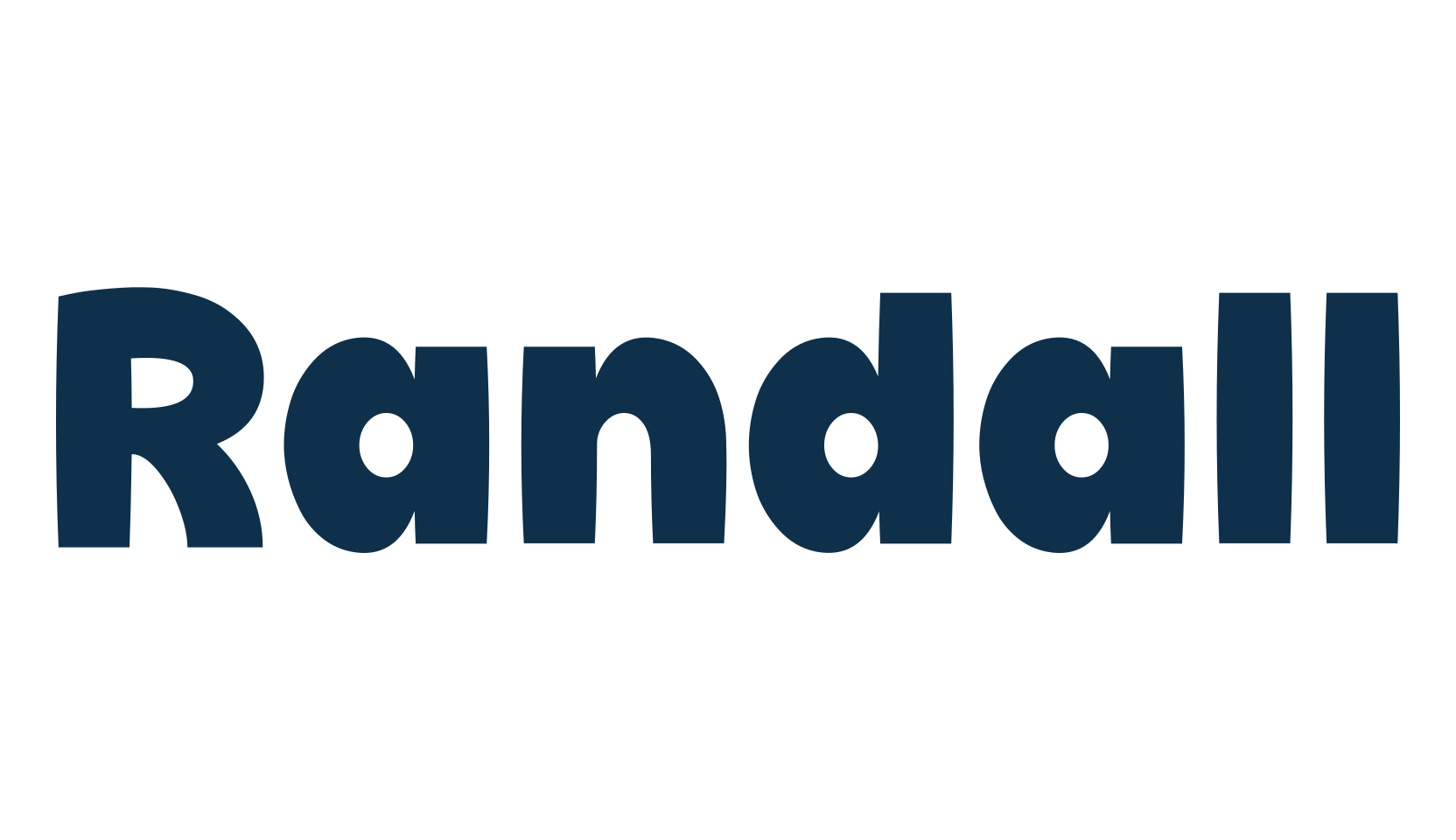Randall, fancy cartoon decorative font preview