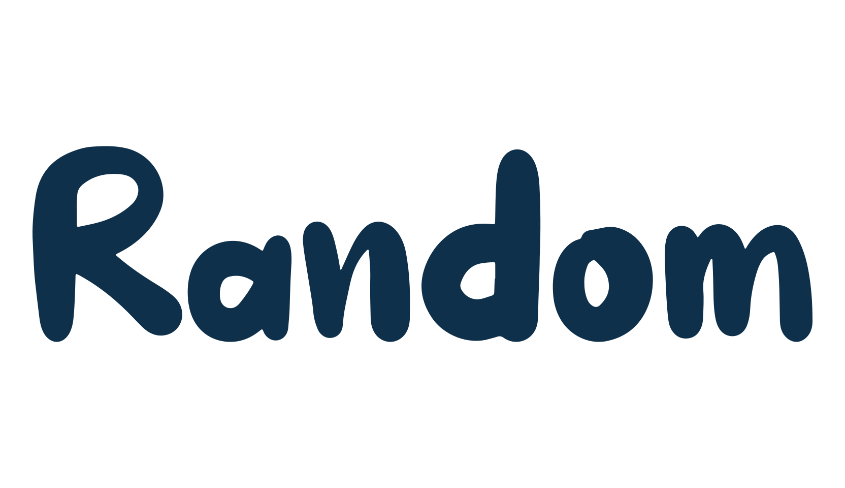 Random, fancy cartoon decorative font preview