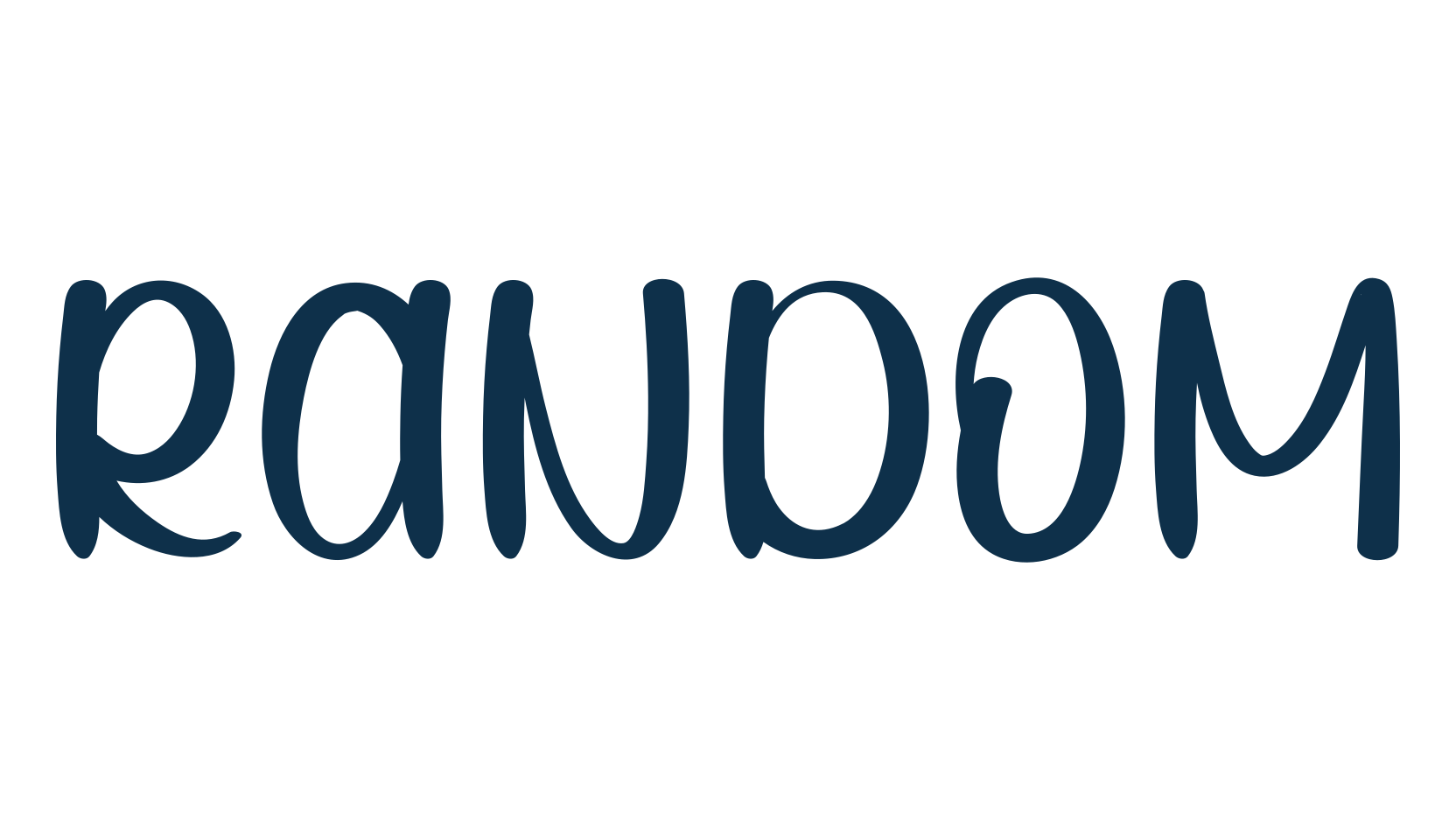 Random (random-4), fancy decorative font preview