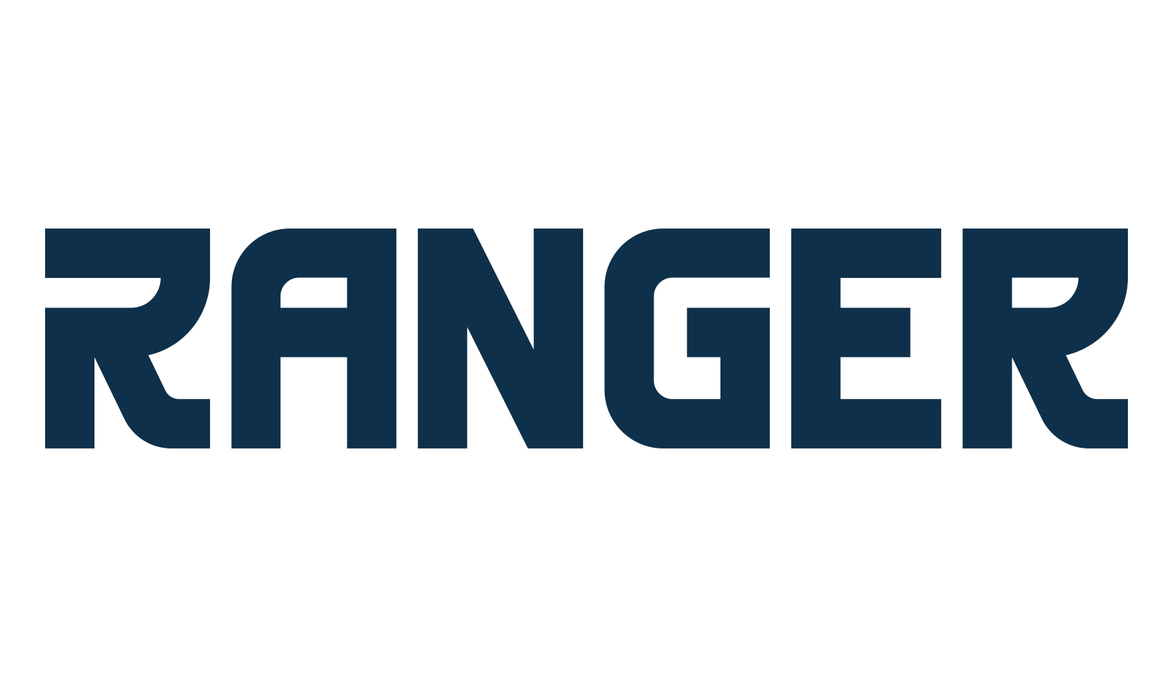 Ranger, sci-fi font preview