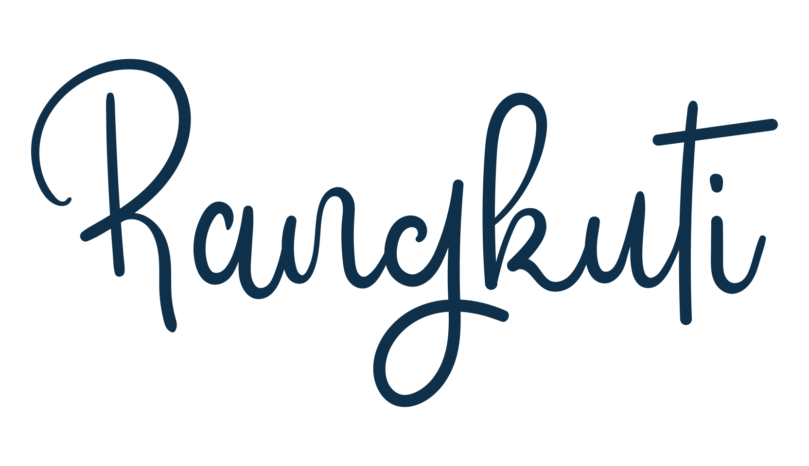 Rangkuti, script handwritten fancy decorative calligraphy font preview