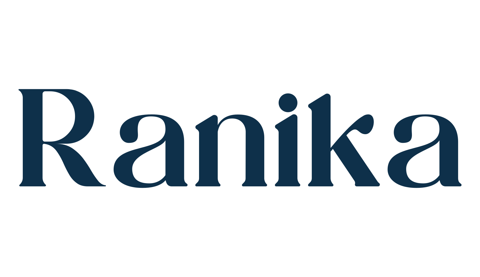 Ranika, basic serif font preview