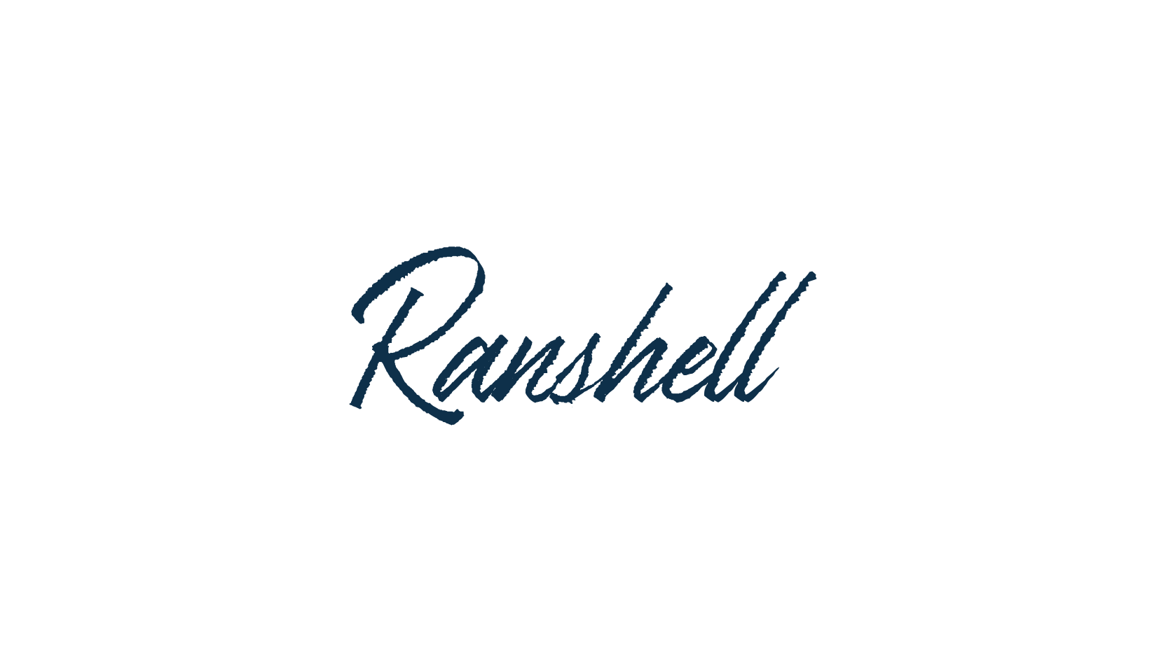 Ranshell, brush font preview