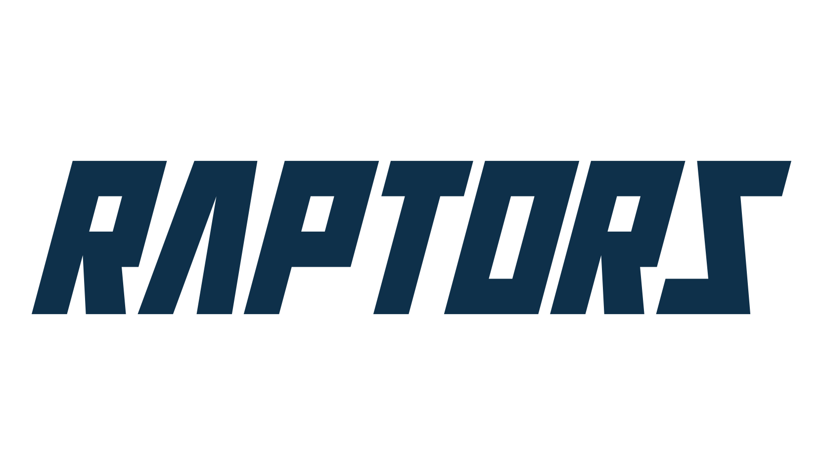 Raptors, sci-fi font preview
