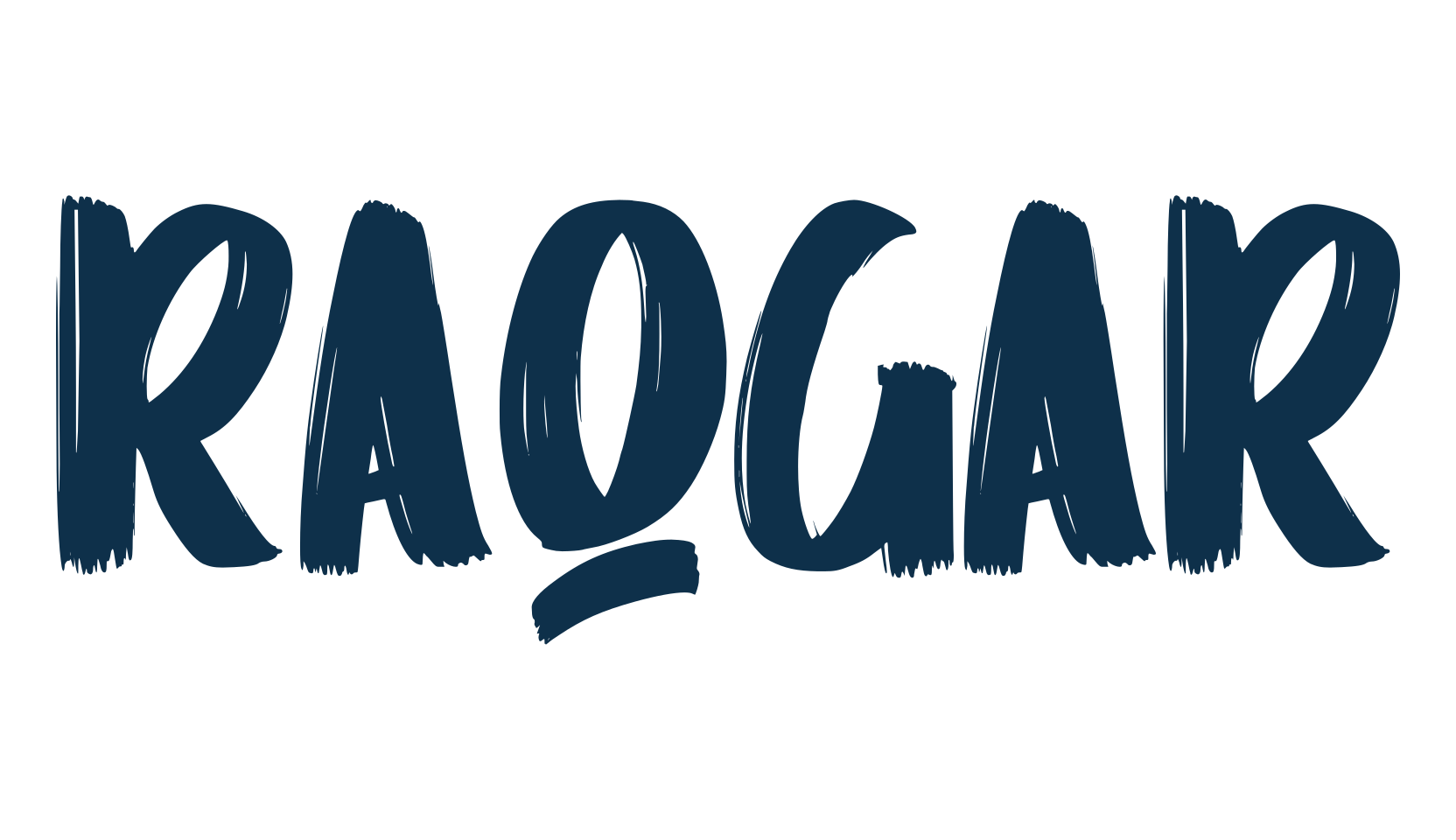 Raqgar, script brush fancy decorative calligraphy font preview
