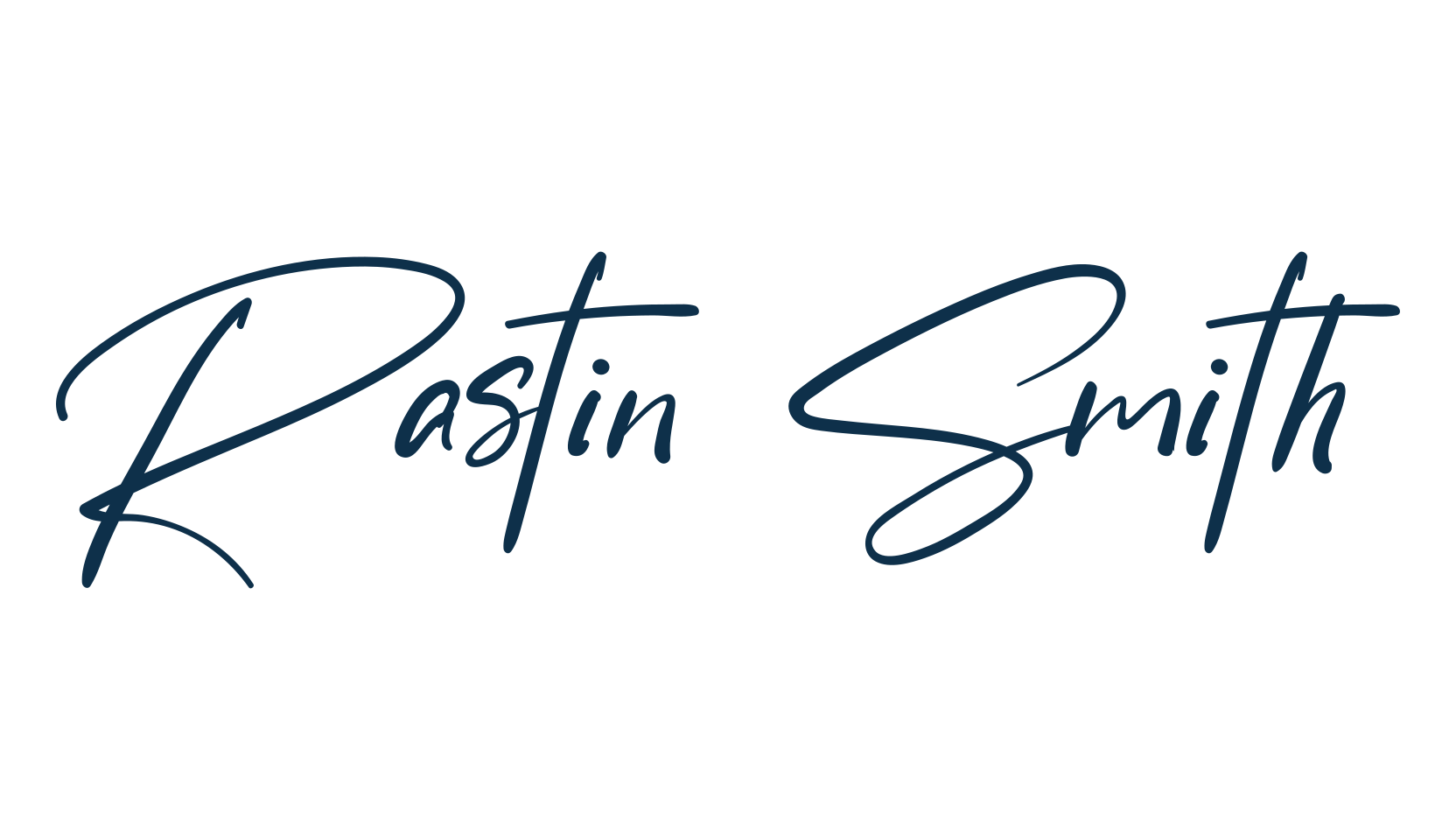 Rastin Smith, script handwritten fancy decorative calligraphy font preview