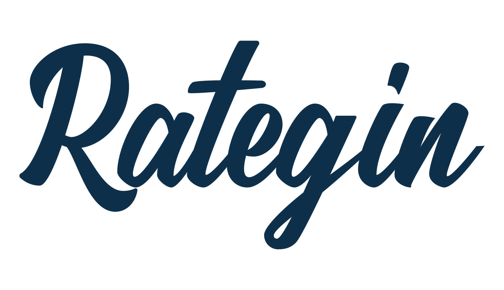 Rategin, fancy old school decorative script calligraphy font preview