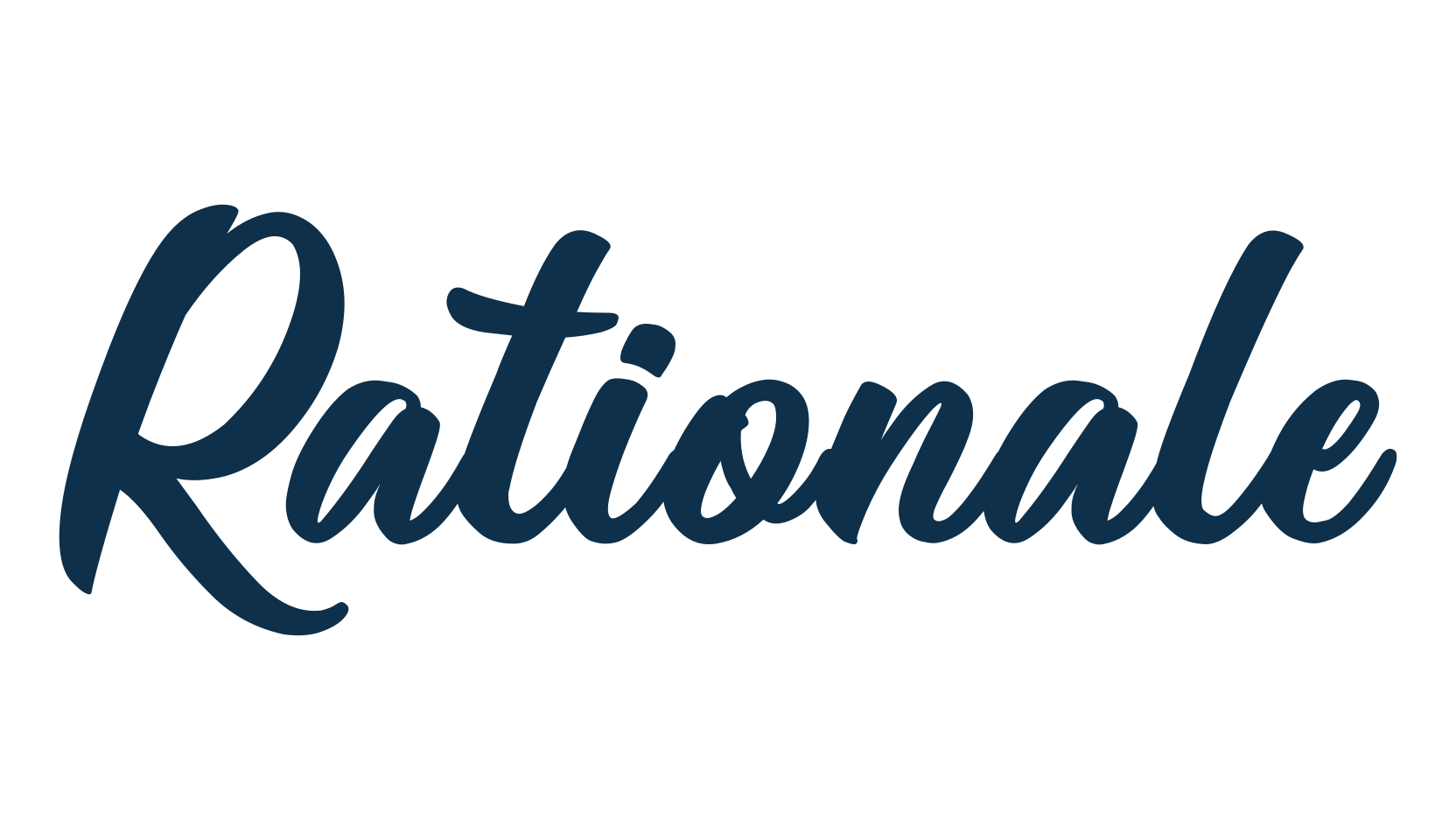 Rationale (rationale-2), calligraphy font preview