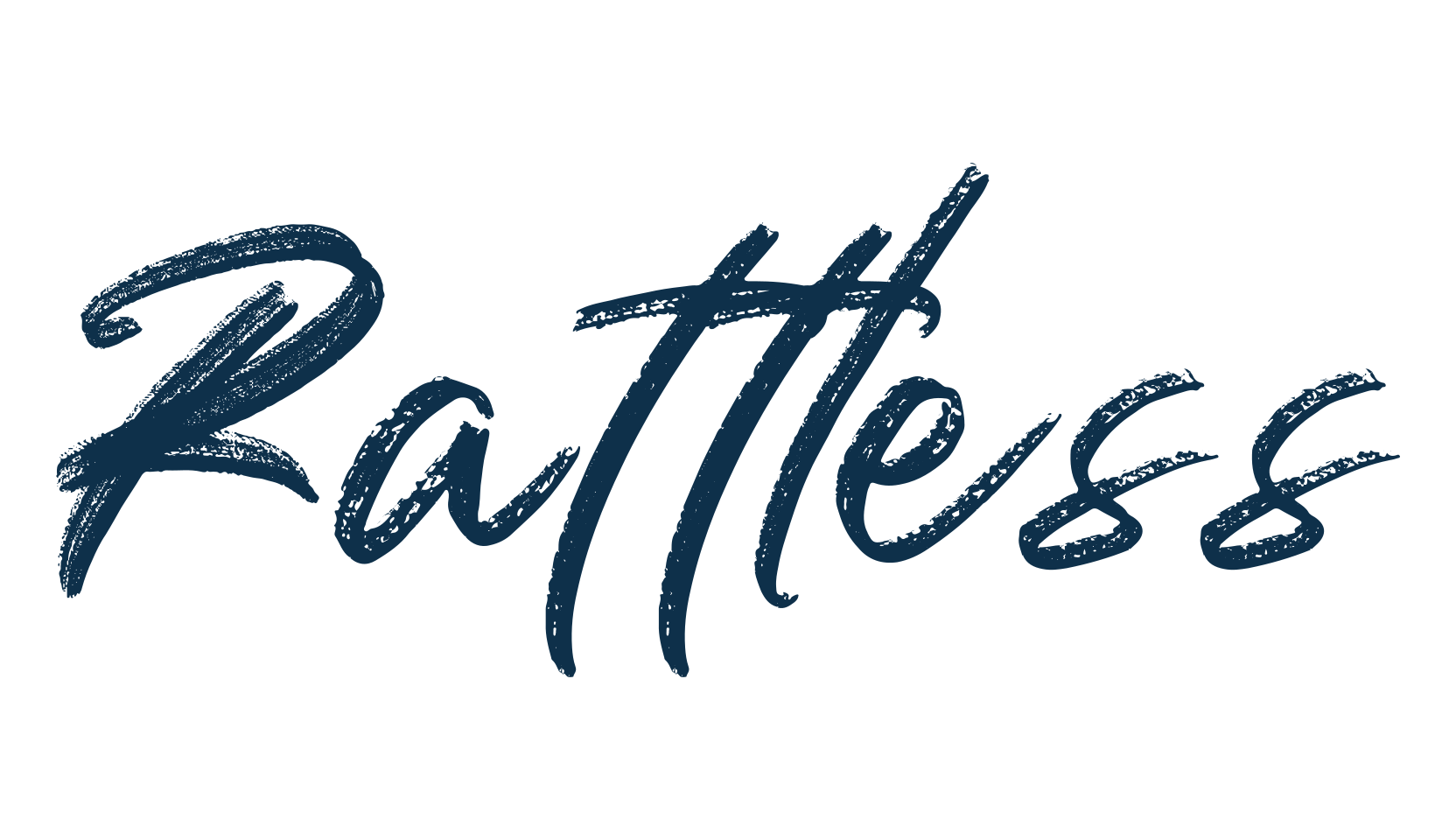 Rattless, script brush fancy decorative calligraphy font preview