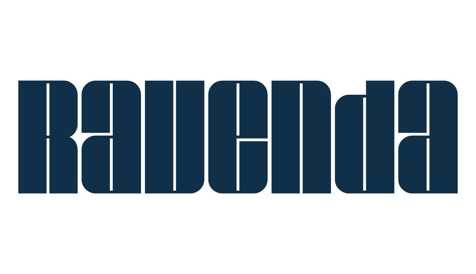 Ravenda, fancy groovy decorative font preview
