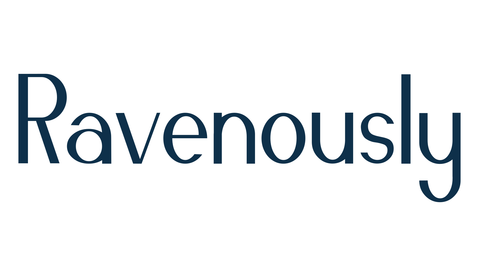 Ravenously, sans serif font preview