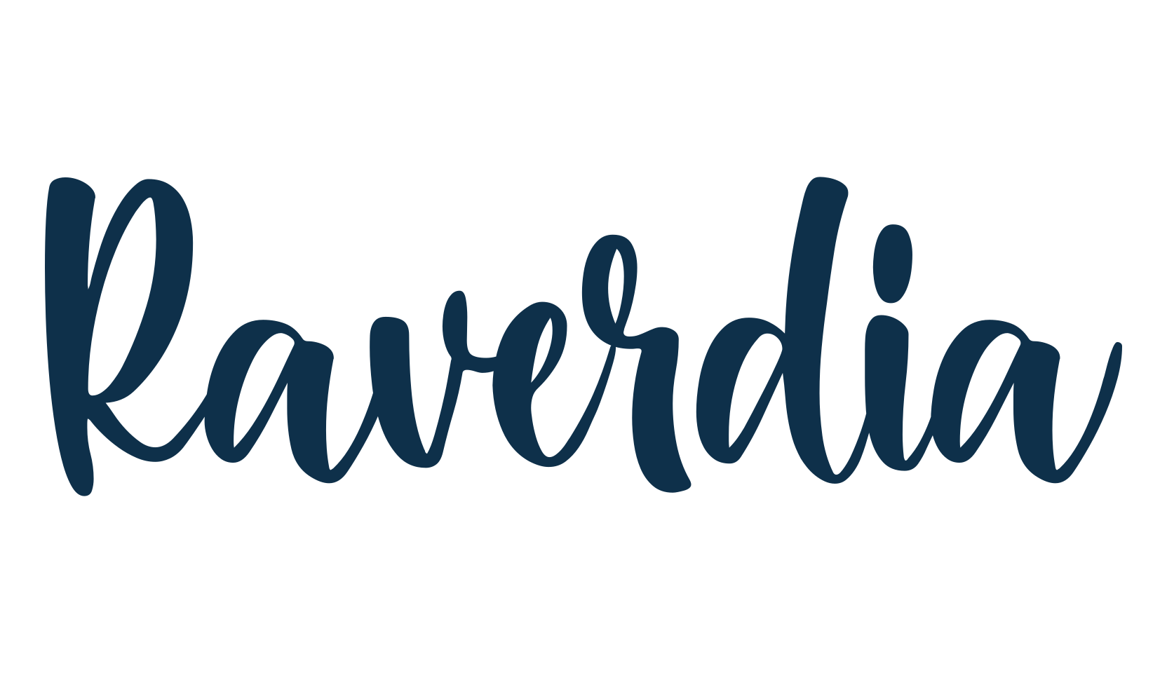 Raverdia, display market font preview