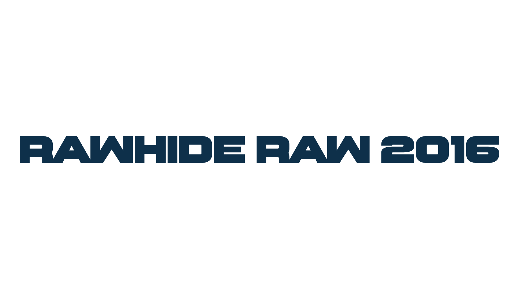 Rawhide Raw 2016, fancy various basic font preview