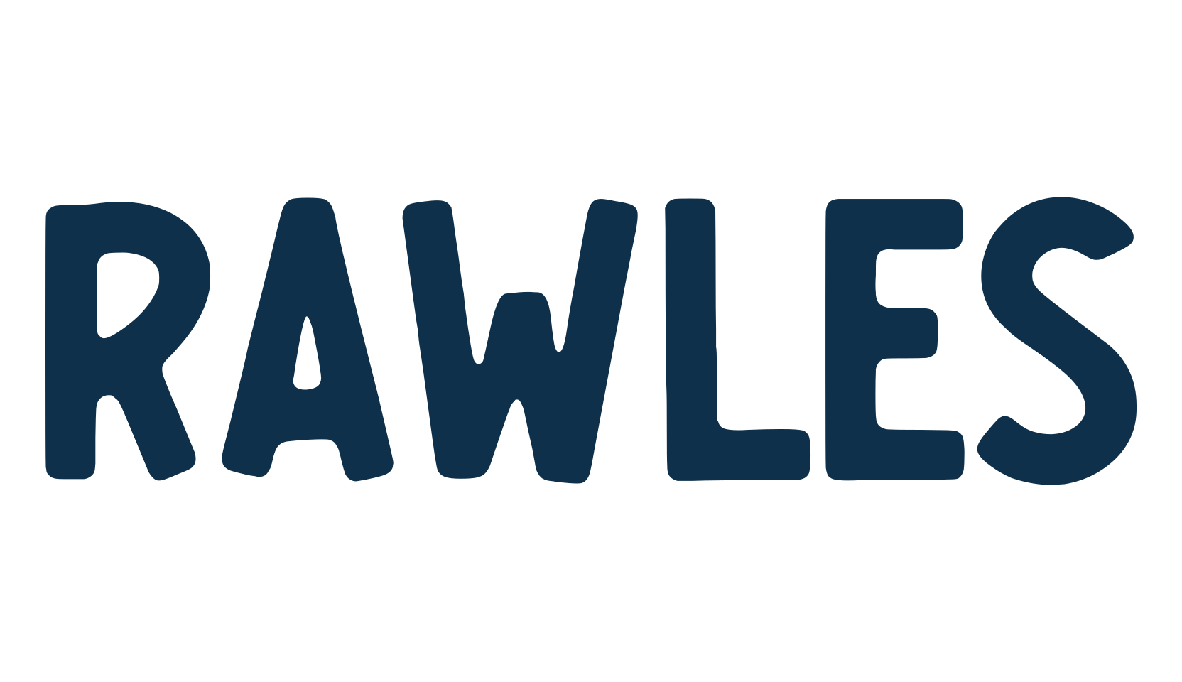 Rawles, fancy cartoon decorative font preview