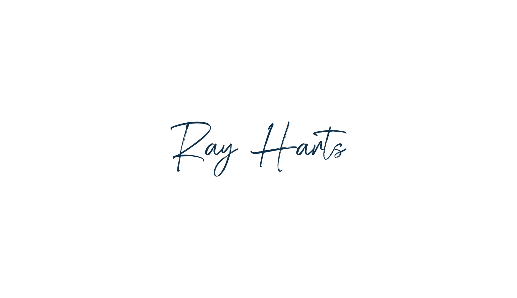 Ray Harts, script brush fancy decorative calligraphy font preview