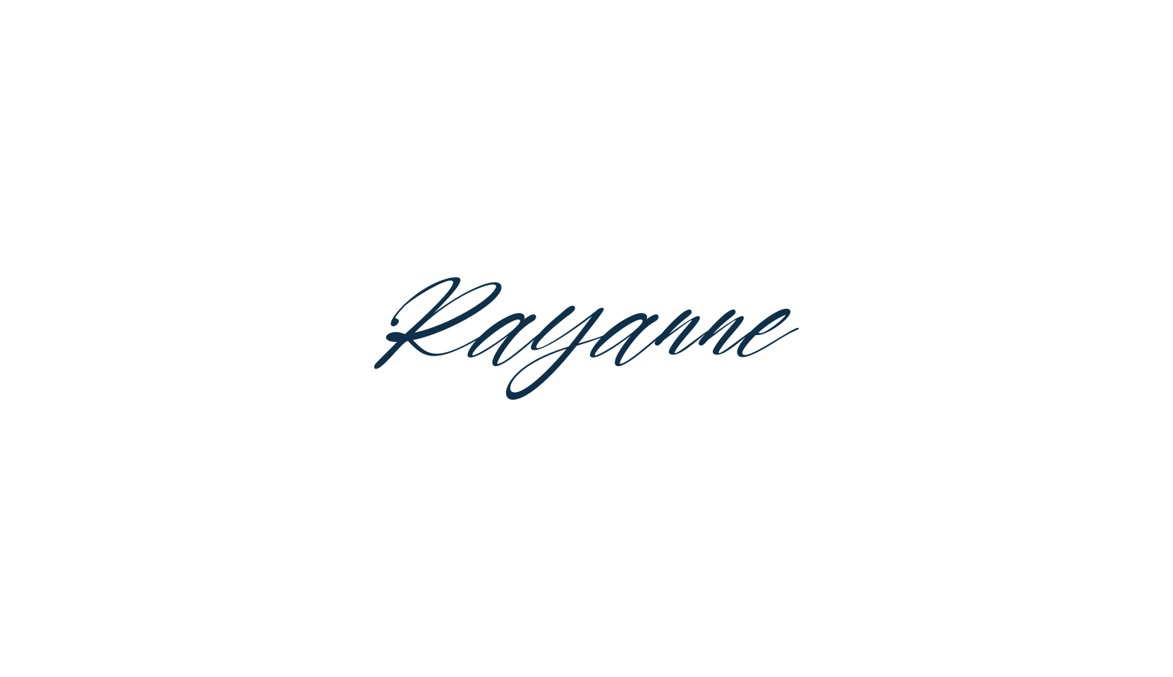 Rayanne, calligraphy font preview