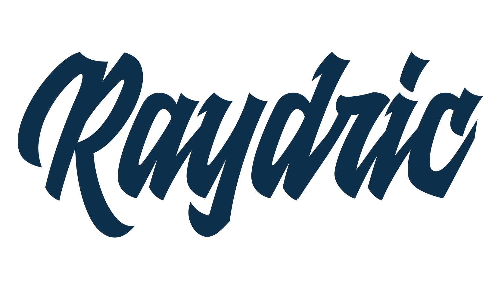 Raydric, display market font preview