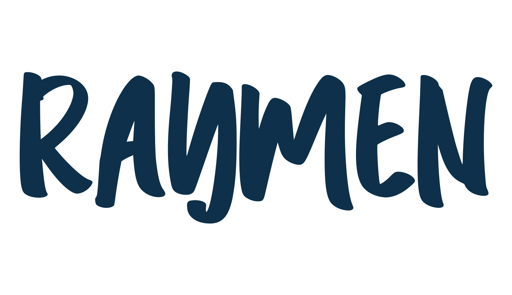 Raymen, script handwritten fancy decorative calligraphy font preview