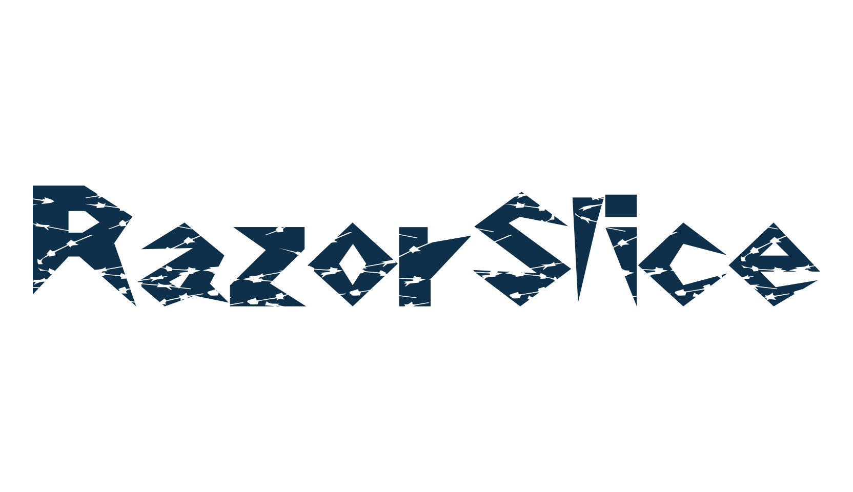 RazorSlice, distorted font preview