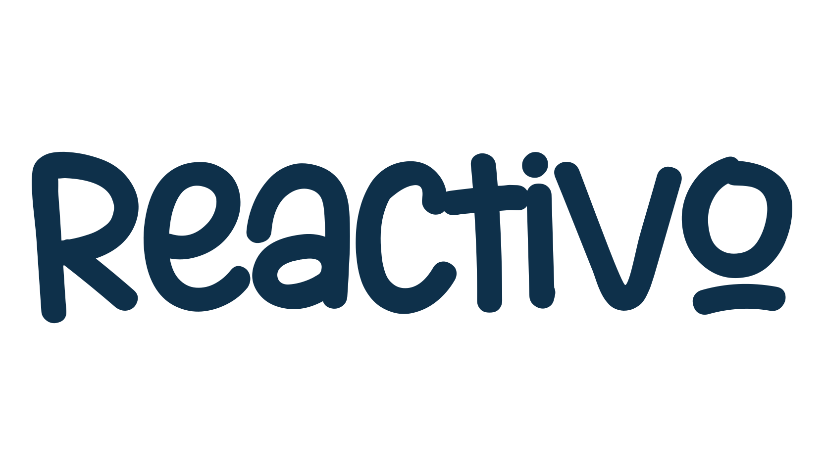 Reactivo, handwriting font preview