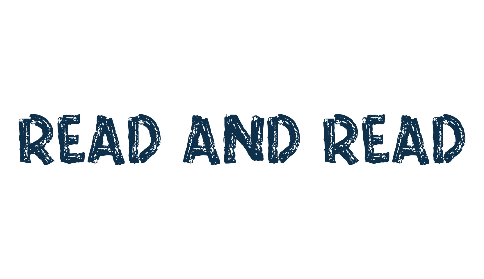 Read And Read, fancy various decorative script calligraphy font preview