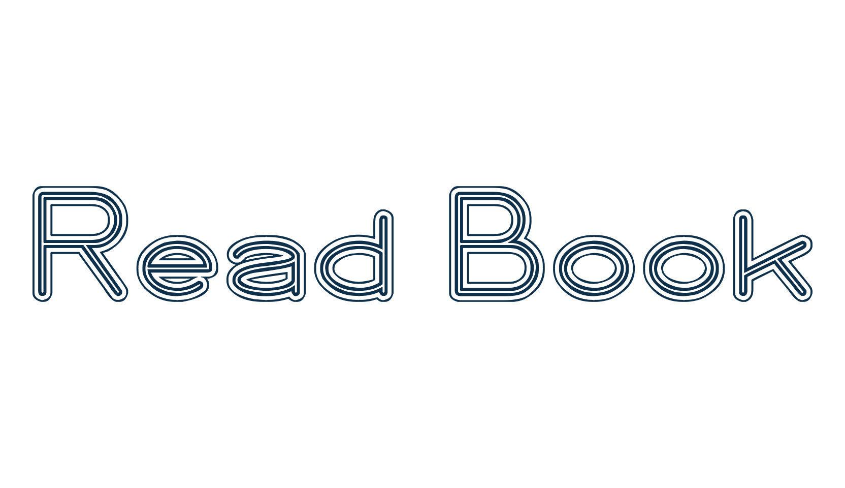 Read Book, various font preview