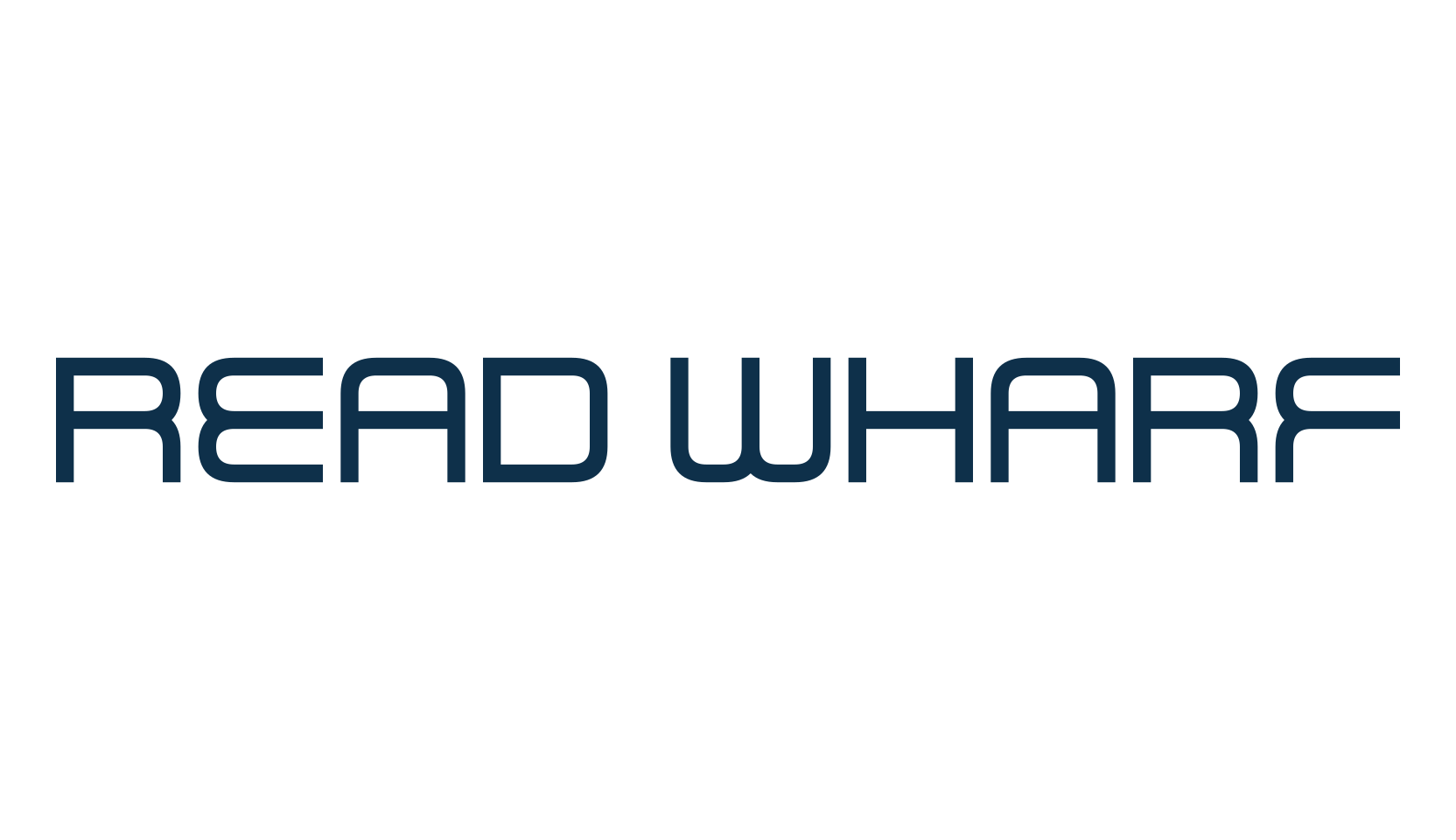Read Wharf, fancy various techno sci-fi font preview