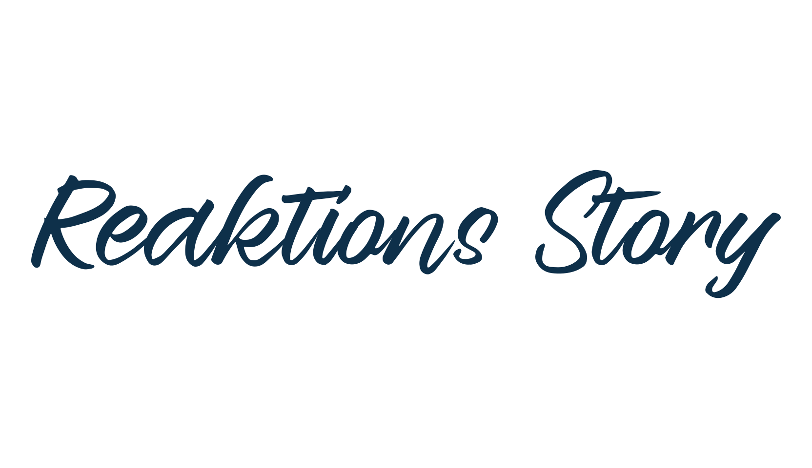 Reaktions Story, display market font preview