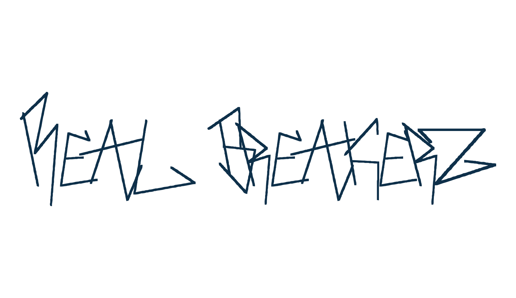 Real Breakerz, graffiti font preview