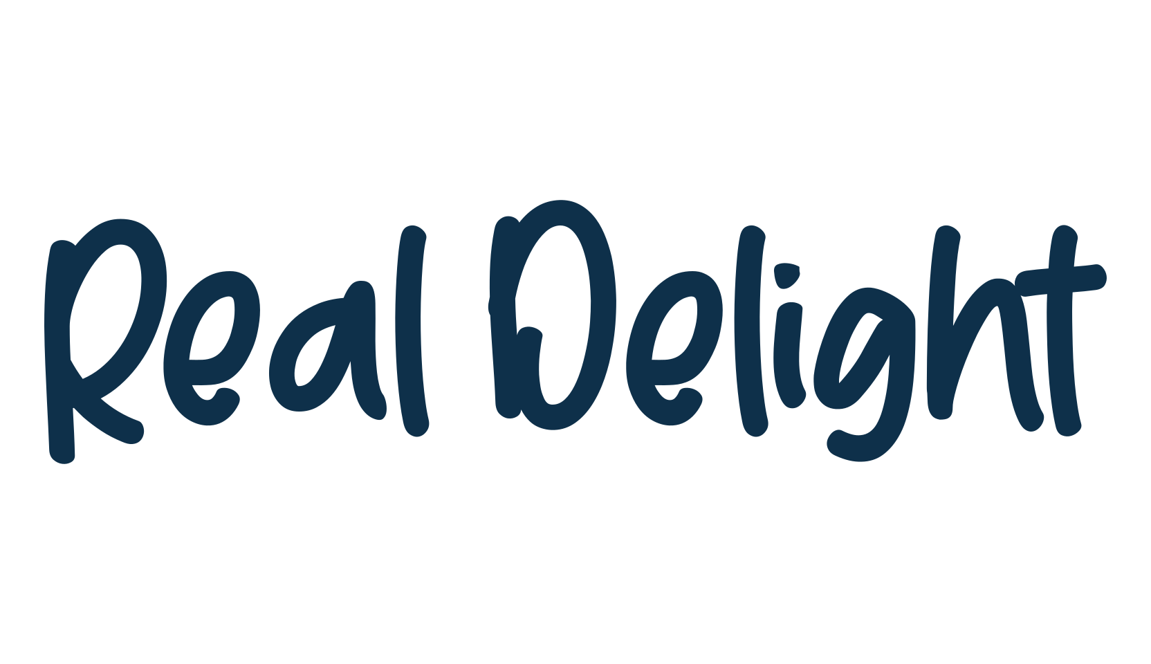 Real Delight, script handwritten fancy decorative calligraphy font preview