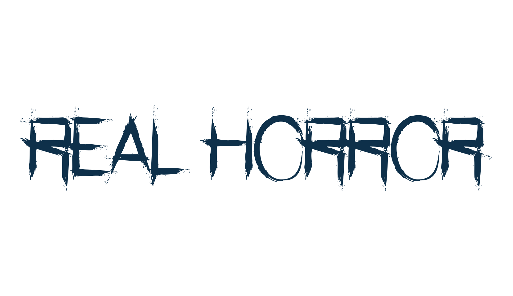 Real Horror, halloween font preview