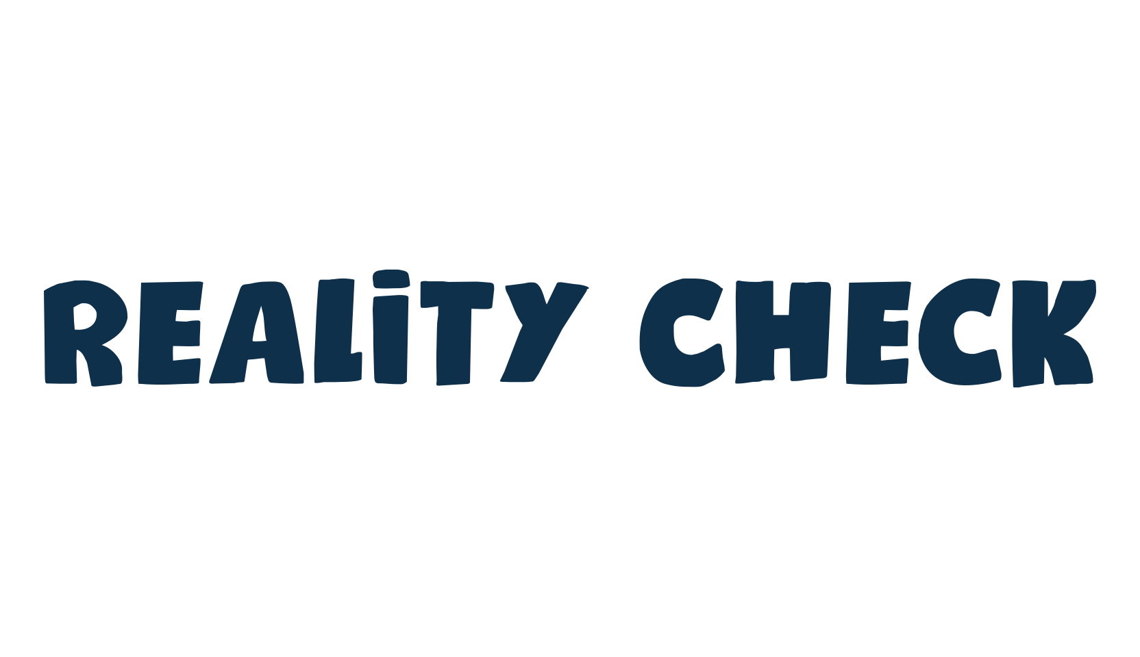 Reality Check, cartoon font preview