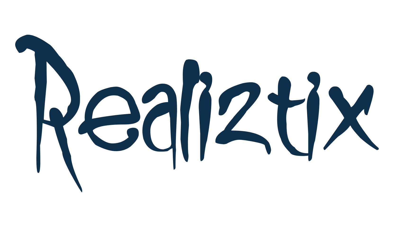 Realiztix, holiday halloween fancy decorative horror font preview