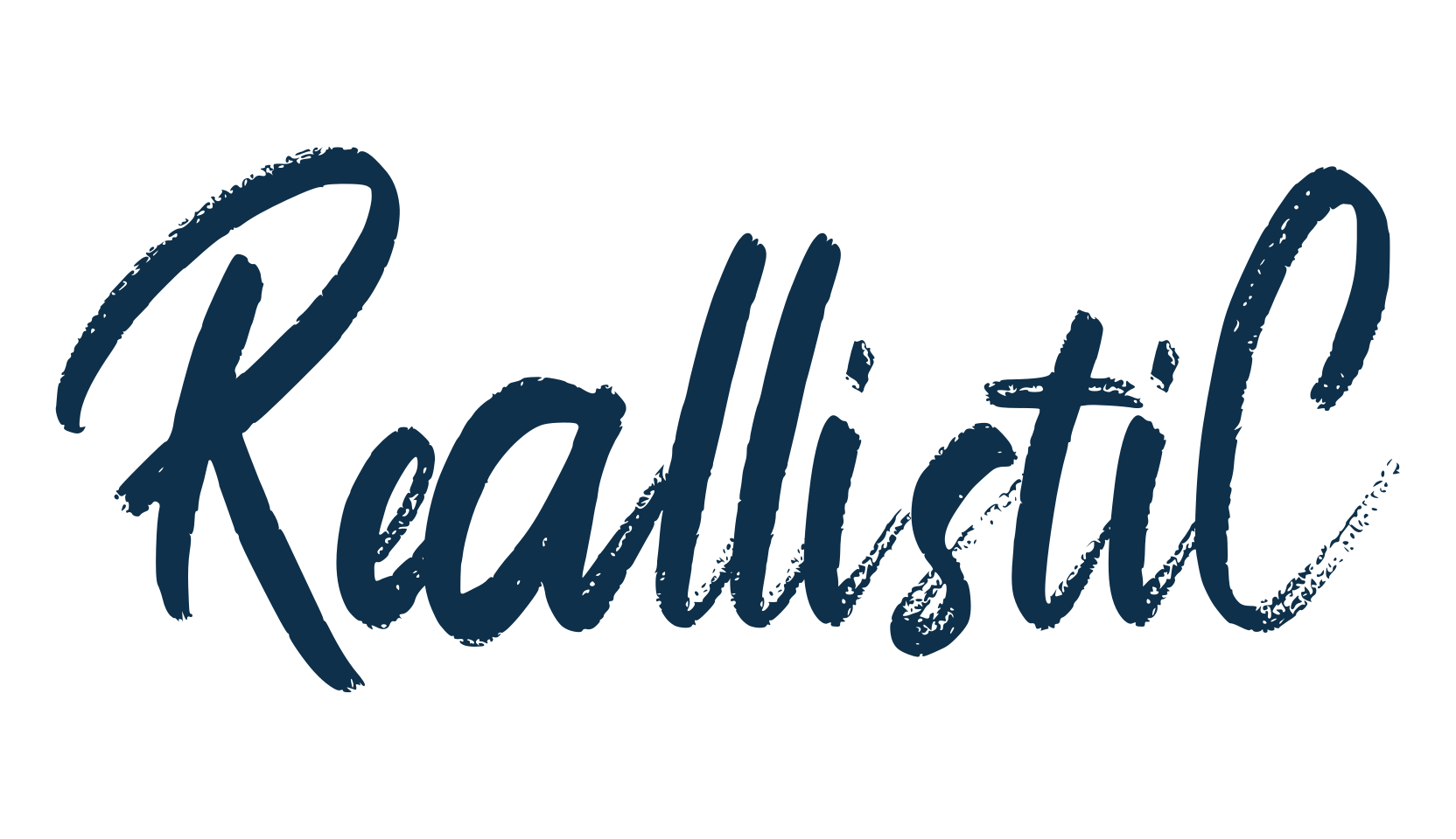 ReallistiC, brush font preview