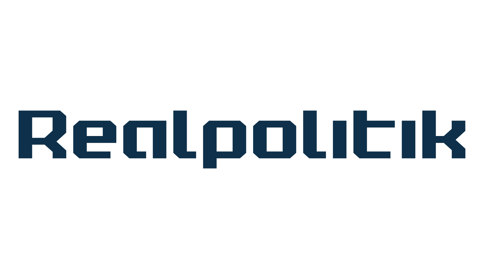 Realpolitik, fancy various techno sci-fi font preview