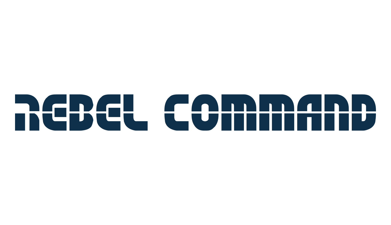 Rebel Command, sci-fi font preview
