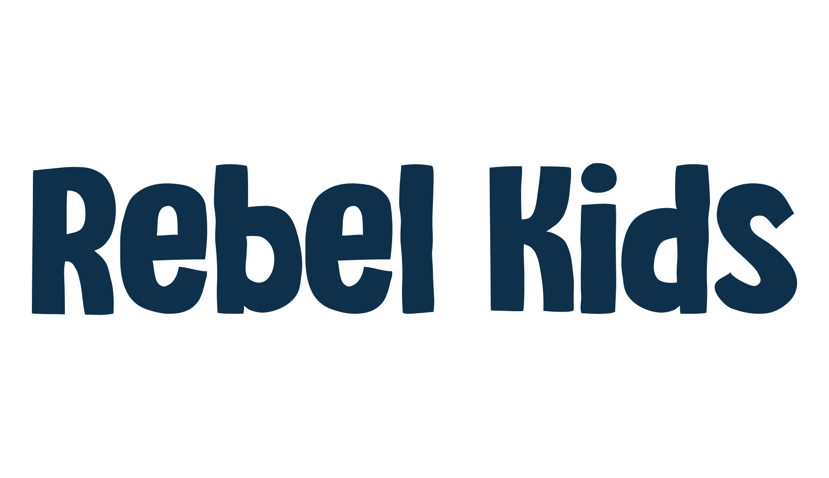 Rebel Kids, cartoon font preview