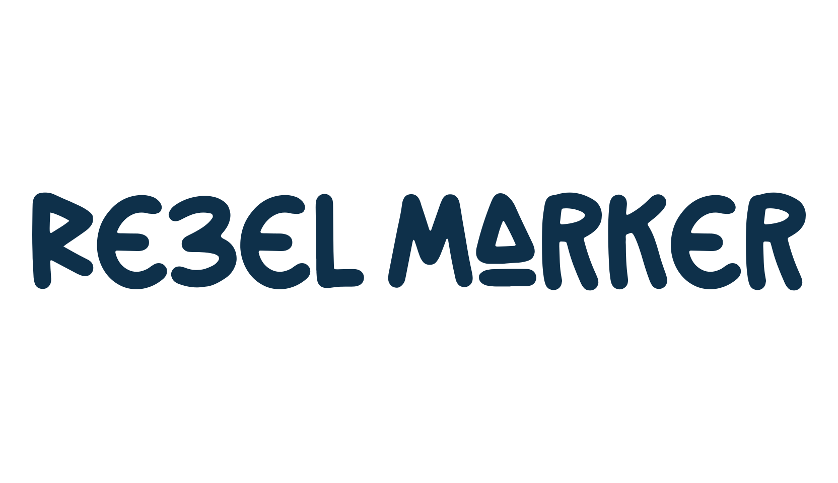 Rebel Marker, display market font preview
