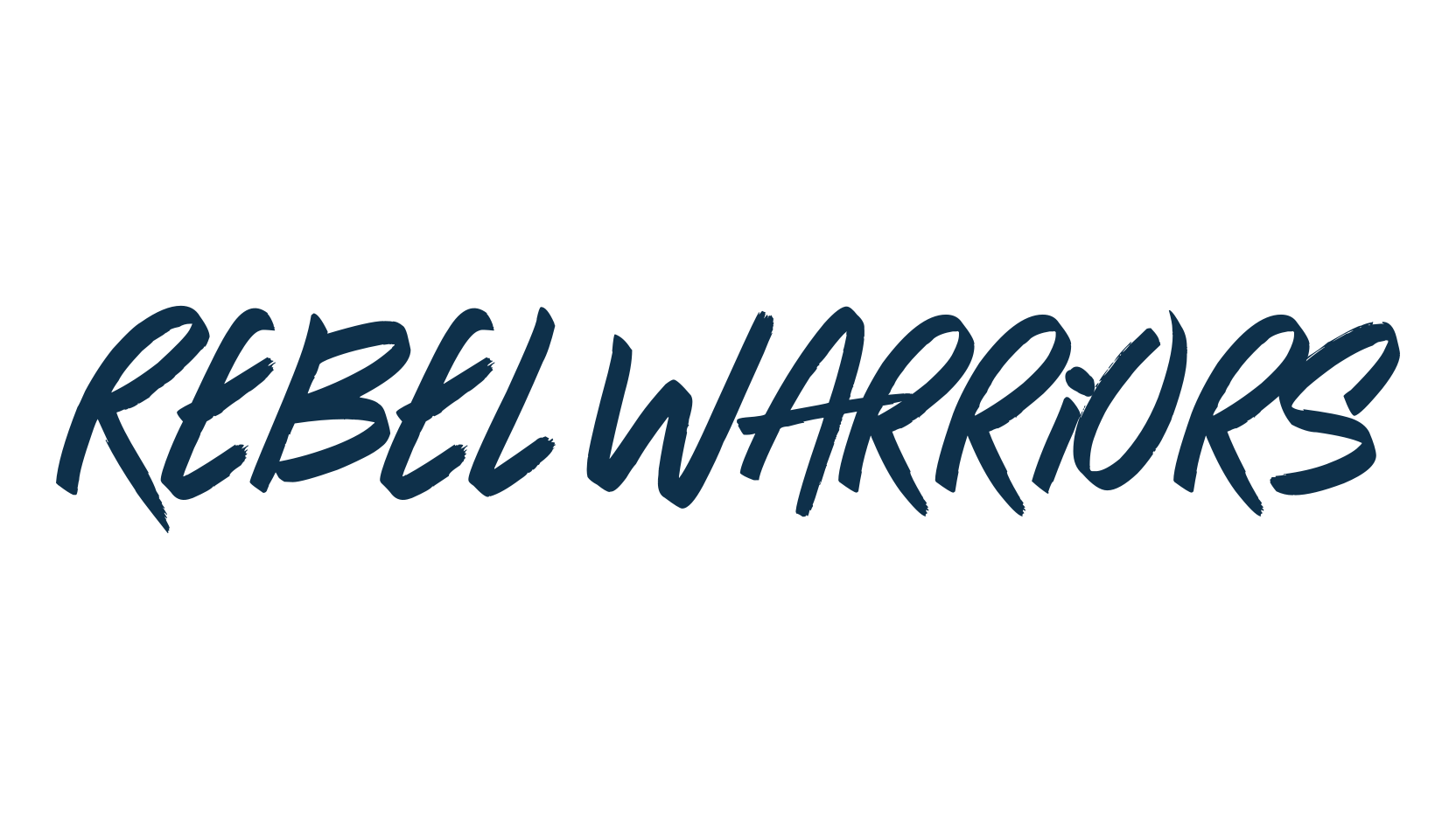 Rebel Warriors, script brush fancy decorative calligraphy font preview