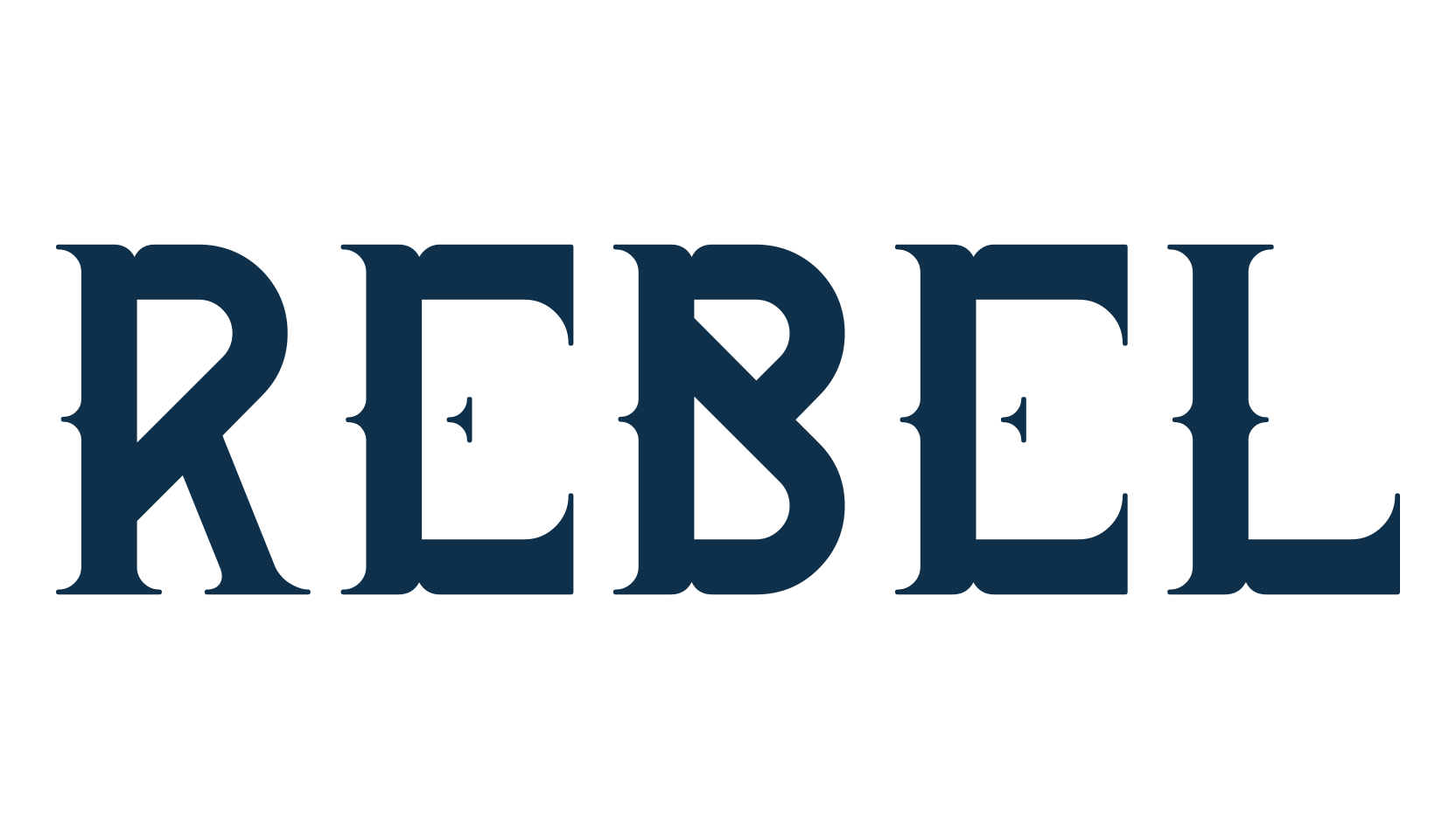 Rebel, various font preview