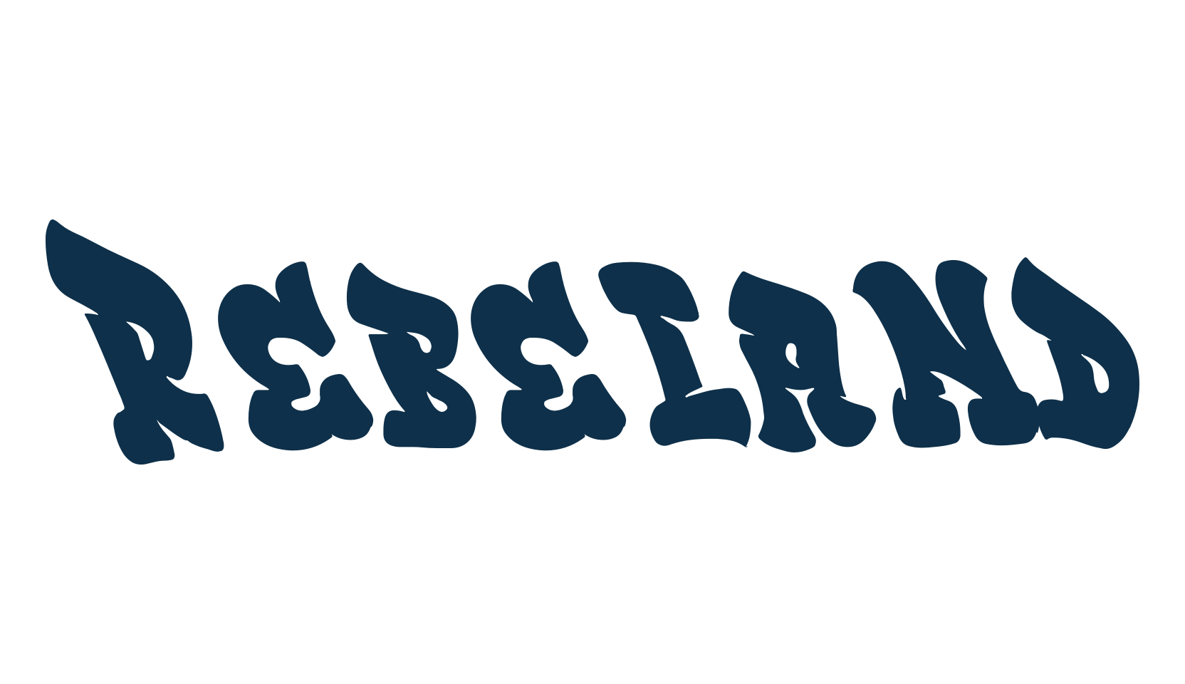 Rebeland, graffiti font preview