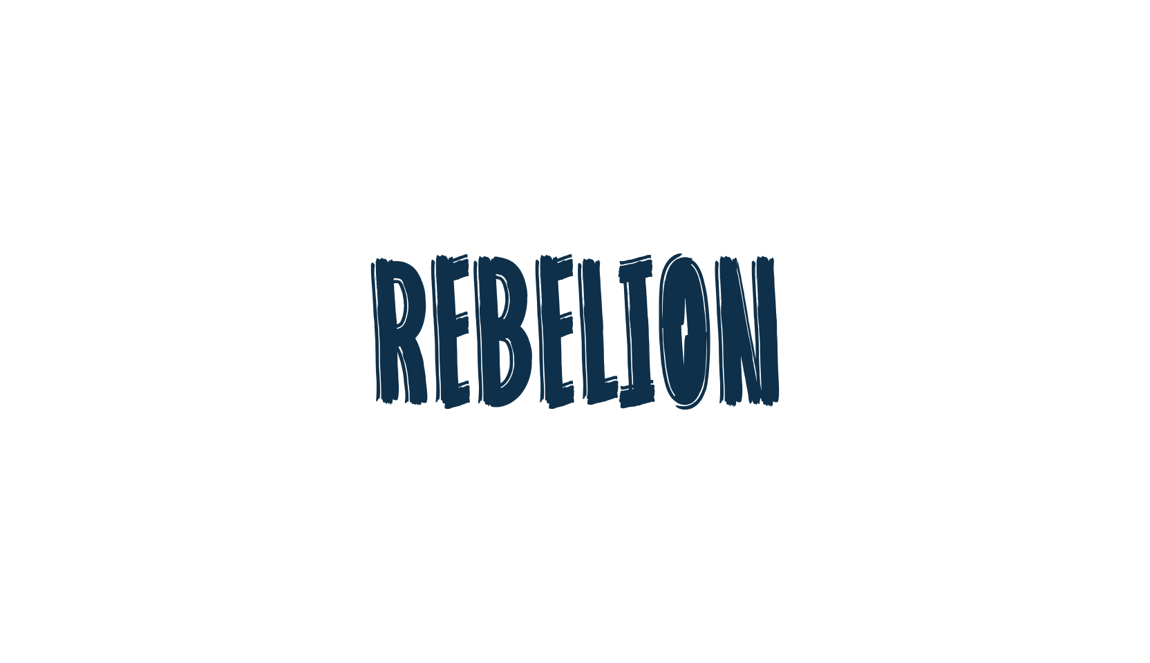 Rebelion, script brush fancy decorative calligraphy font preview