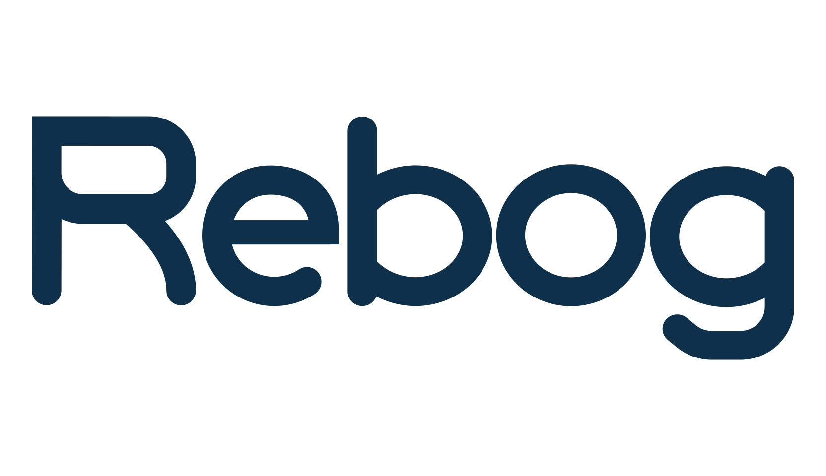 Rebog, basic sans serif font preview