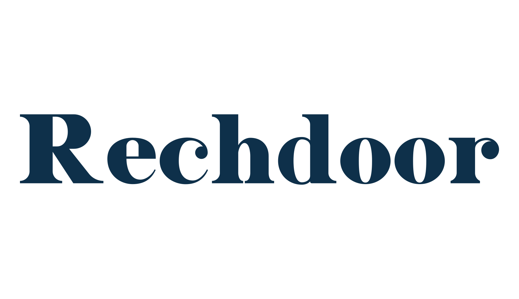 Rechdoor, basic serif font preview