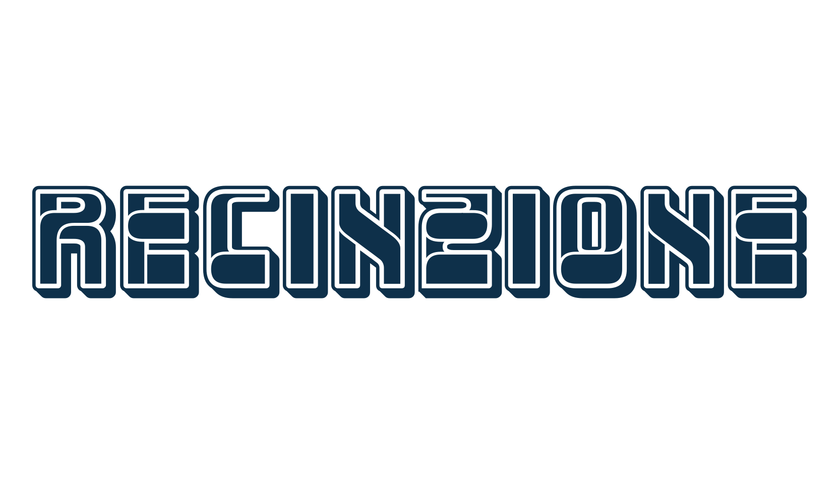 Recinzione, various font preview