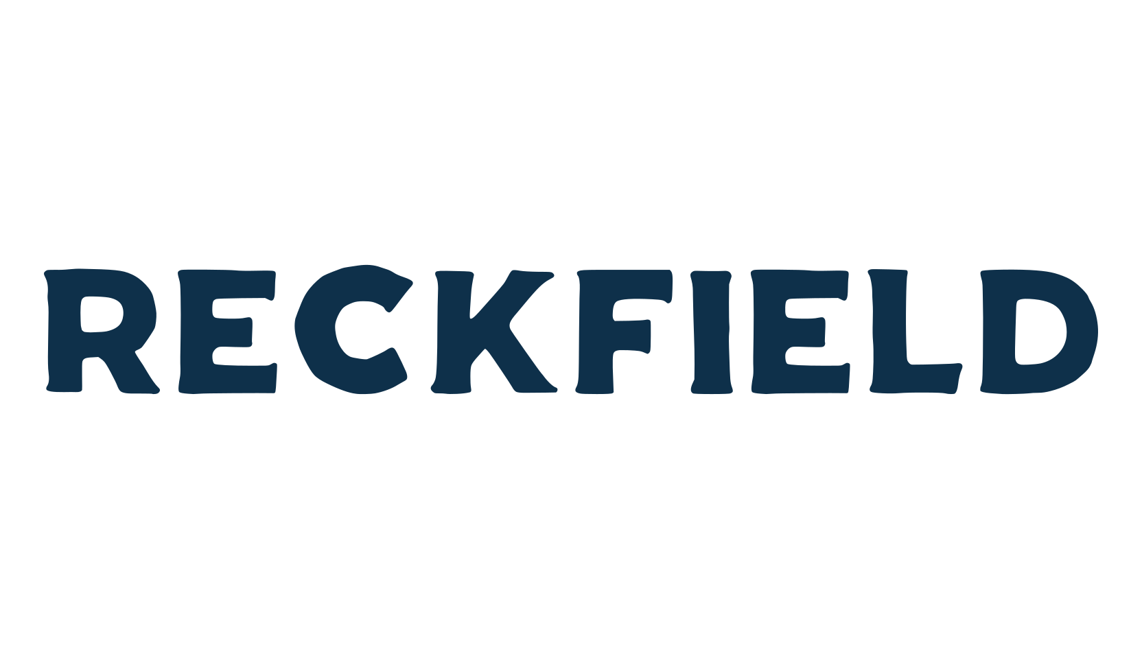 Reckfield, retro font preview