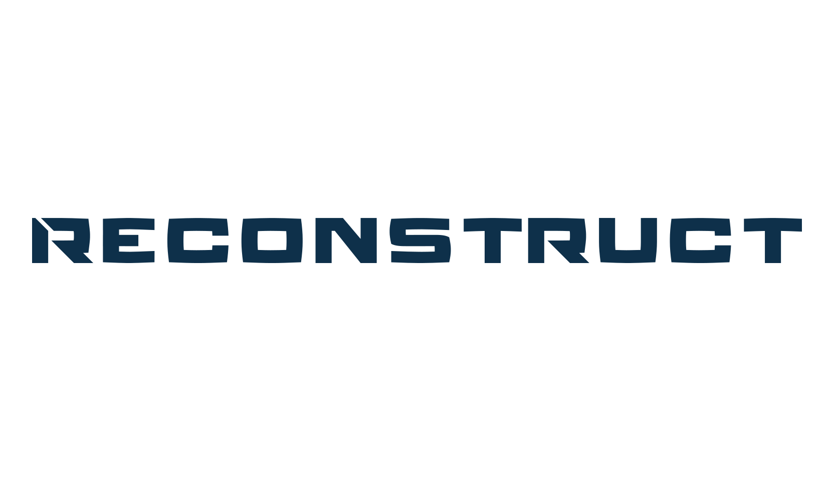 Reconstruct, sci-fi font preview