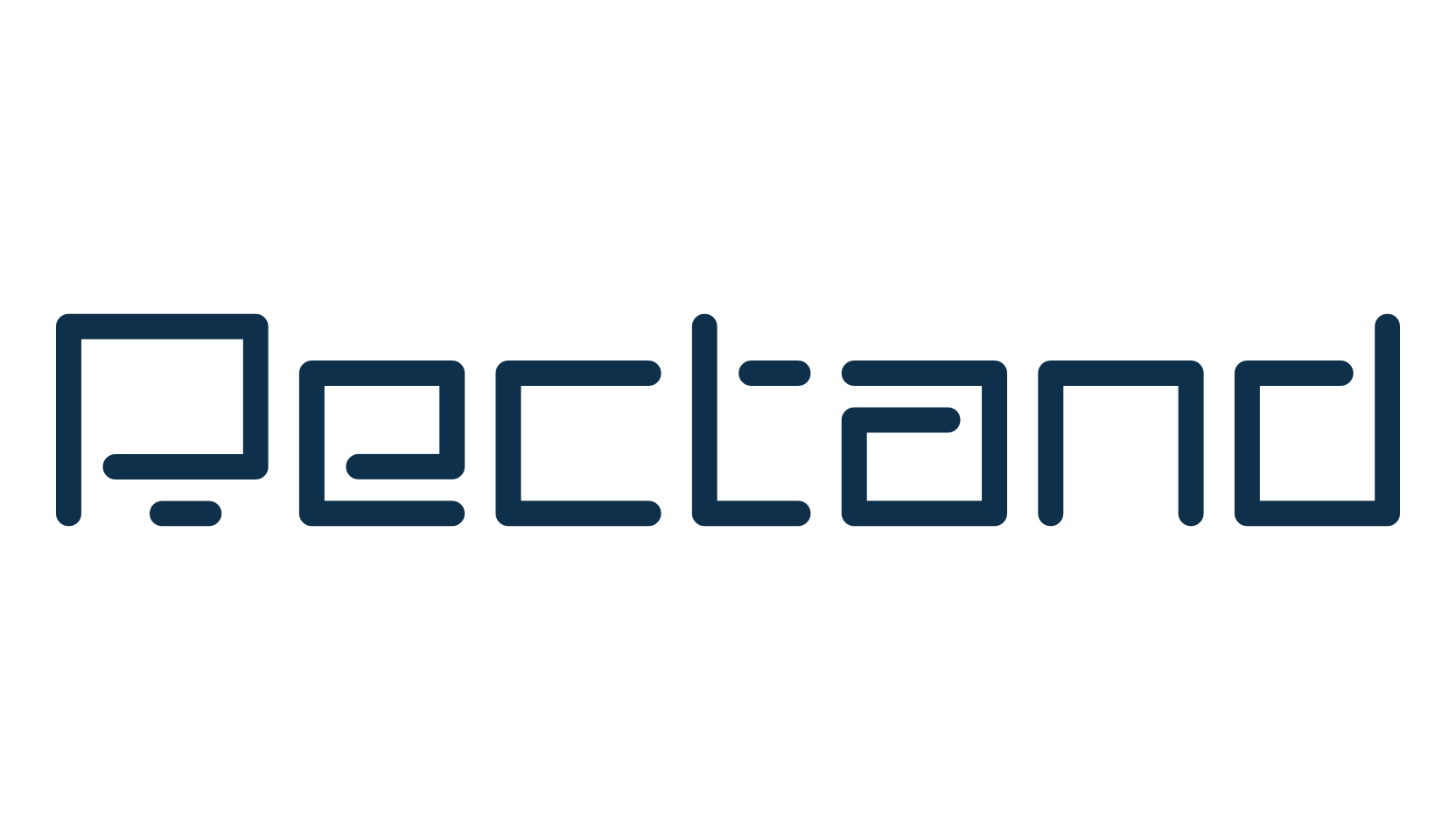Rectand, fancy various techno sci-fi font preview