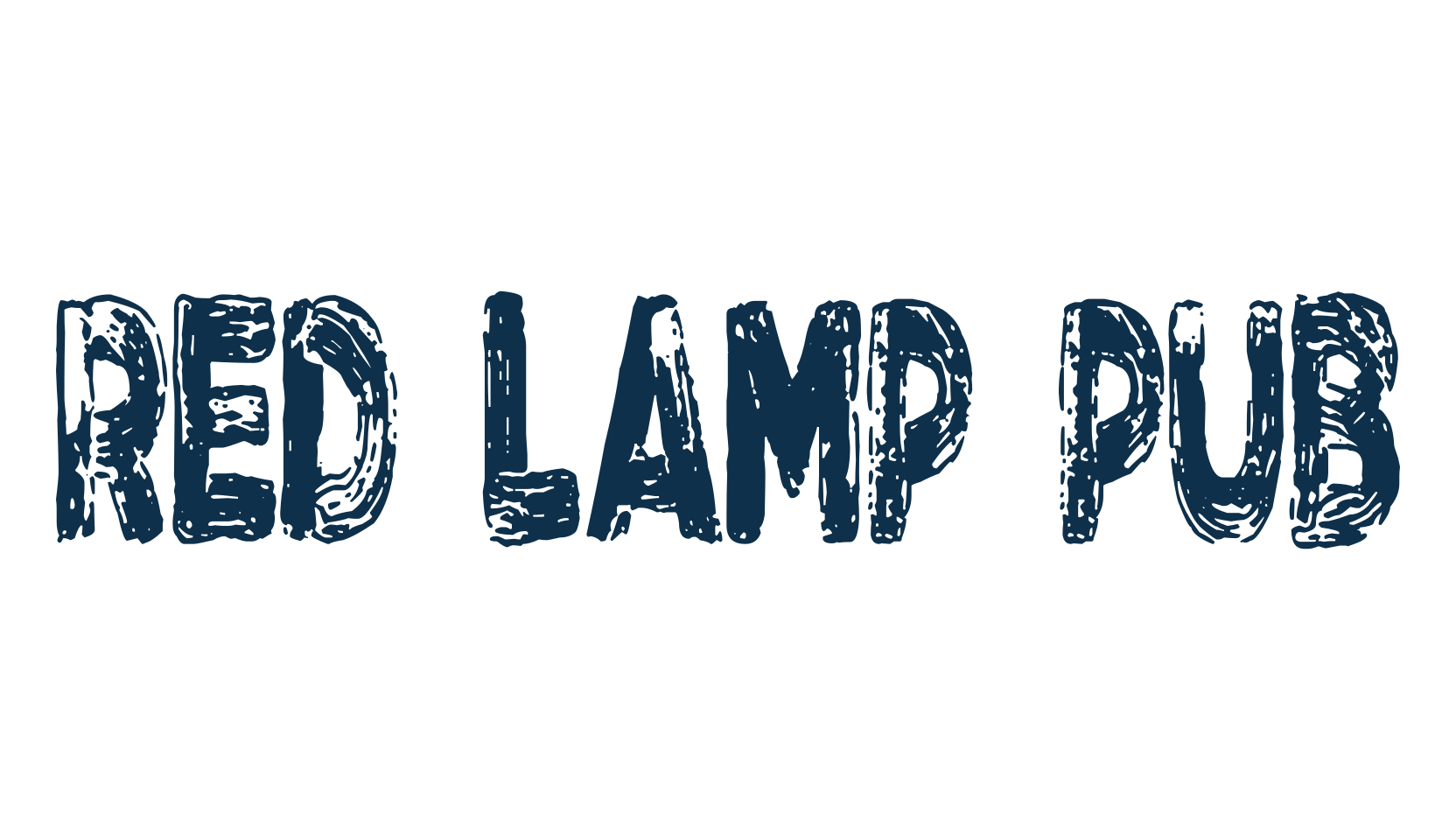 Red Lamp Pub, fancy eroded decorative font preview