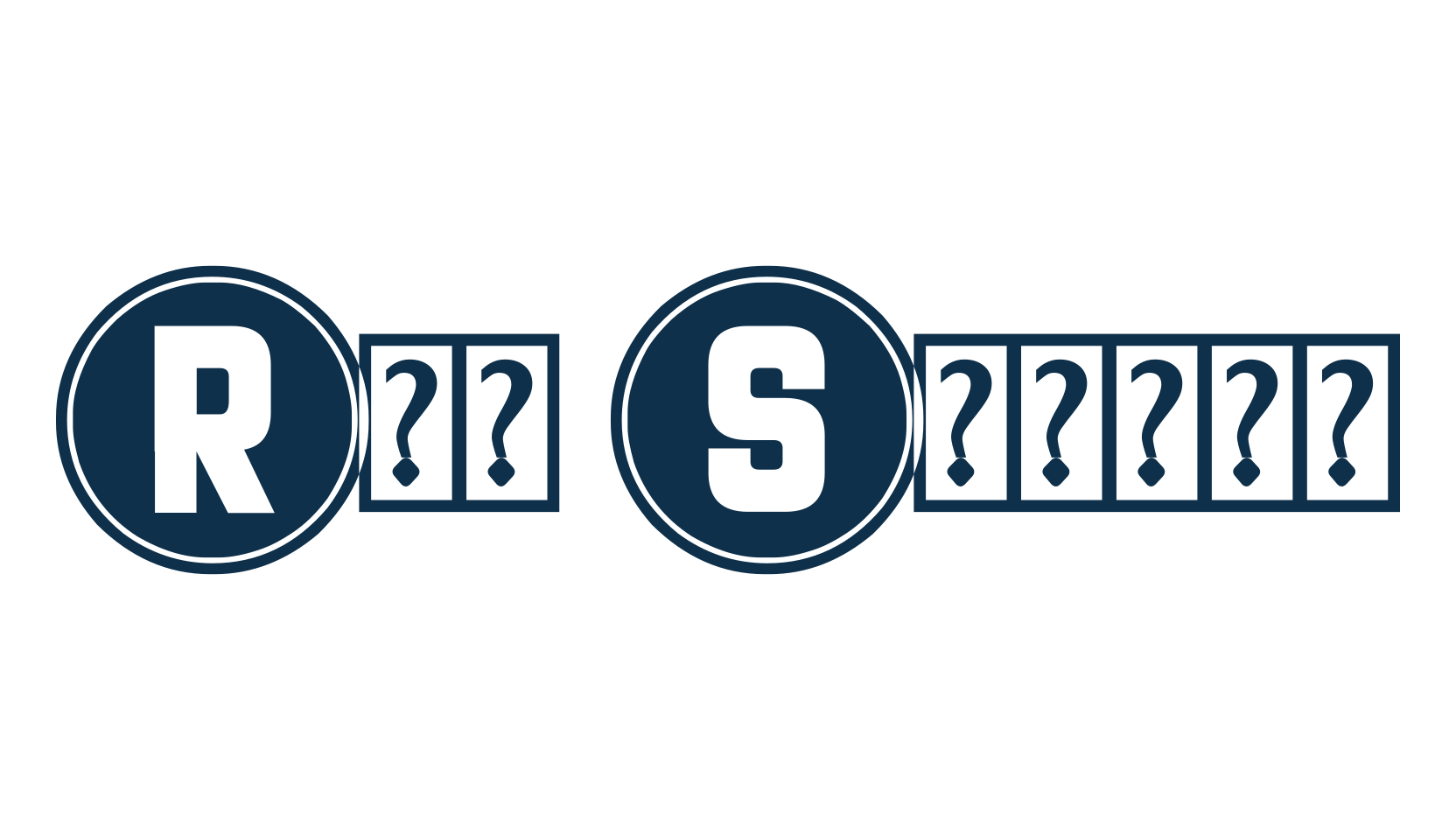Red Signal, decorative font preview